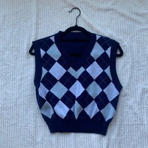 Blue Sweater Vest